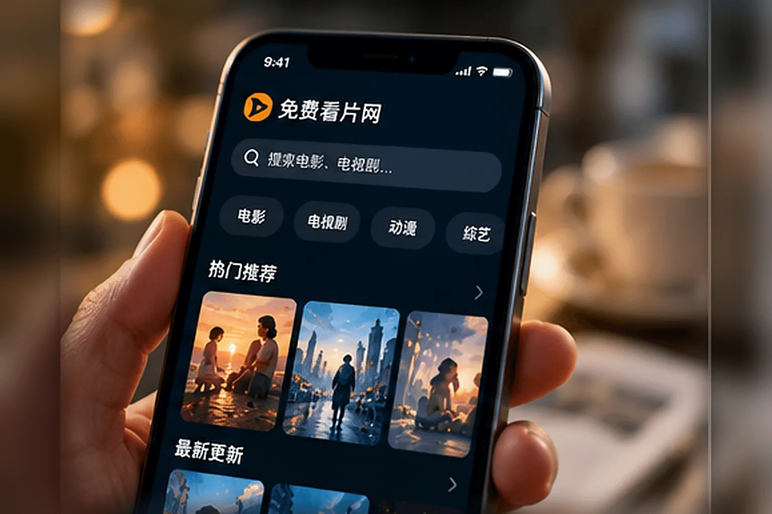 手机屏幕与影视观看场景